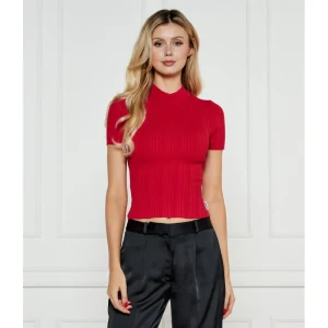 HUGO Bluzka Sarpharim | Cropped Fit