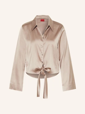 Hugo Bluzka Satynowa Errika beige