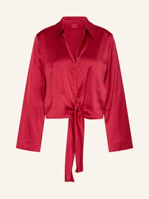 Hugo Bluzka Satynowa Errika rot