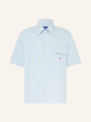 Hugo Bluzka Z Dzianiny Ebaffino Comfort Fit blau