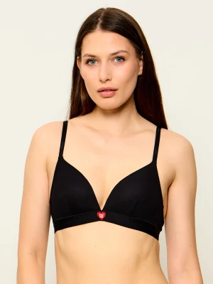 Hugo Bodywear Biustonosz Hugo Heart czarny