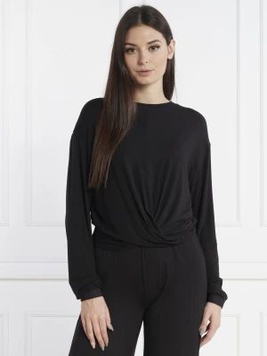 Hugo Bodywear Bluzka LITE TOP | Regular Fit czarny
