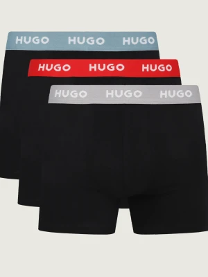 Hugo Bodywear Bokserki 3-pack czarny