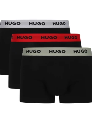 Hugo Bodywear Bokserki 3-pack czarny
