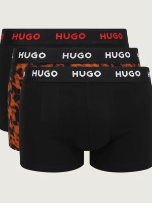 Hugo Bodywear Bokserki 3-pack DESIGN czarny