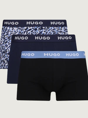 Hugo Bodywear Bokserki 3-pack Design czarny