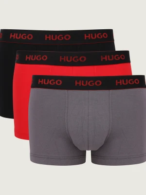 Hugo Bodywear Bokserki 3-pack grafitowy