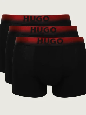 Hugo Bodywear Bokserki 3-pack SPRAY czarny