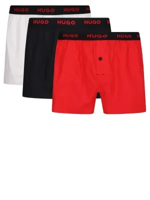 Hugo Bodywear Bokserki 3-pack WOVEN BOXER TRIPLET