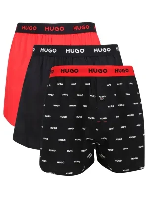 Hugo Bodywear Bokserki 3-pack WOVEN BOXER TRIPLET