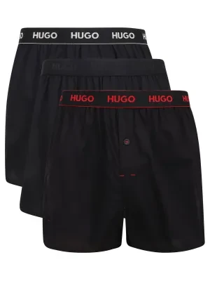 Hugo Bodywear Bokserki 3-pack WOVEN BOXER TRIPLET