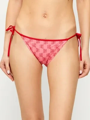 Hugo Bodywear Dół od bikini MONOGRAM SIDE TIE