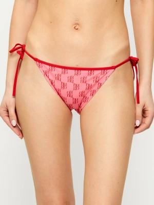 Hugo Bodywear Dół od bikini MONOGRAM SIDE TIE