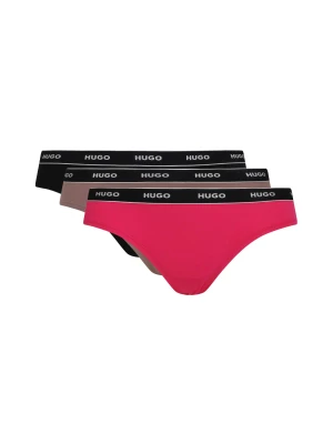 Hugo Bodywear Figi 3-pack czarny