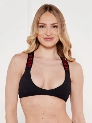 Hugo Bodywear Góra od bikini DOTTI czarny