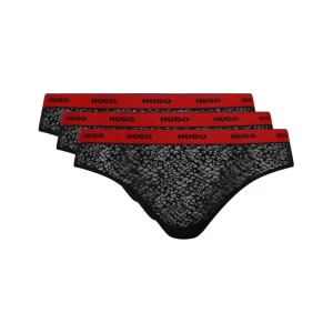 Hugo Bodywear Koronkowe figi 3-pack