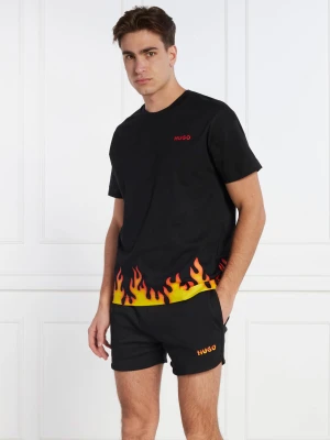 Hugo Bodywear Piżama HUGO Flames ShortSet | Regular Fit