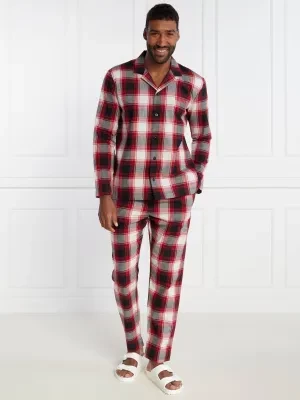 Hugo Bodywear Piżama Soft Check | Relaxed fit