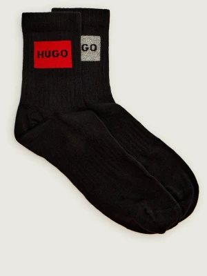 Hugo Bodywear Skarpety 2-pack GIFT LUREX czarny