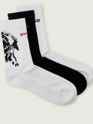 Hugo Bodywear Skarpety 3-pack 3P QS ANGRY DOG CC