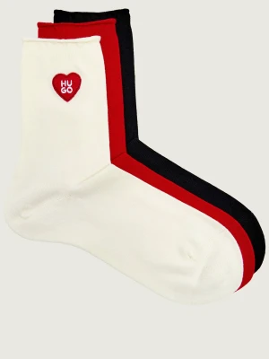 Hugo Bodywear Skarpety 3-pack 3P QS HEART CC