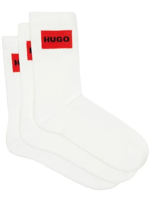 Hugo Bodywear Skarpety 3-pack 3P QS RIB LABEL CC