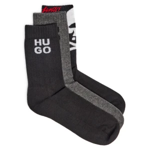 Hugo Bodywear Skarpety 3-pack 3P QS RIB SKULL CC