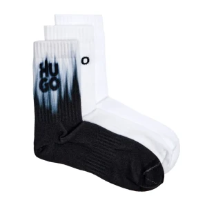 Hugo Bodywear Skarpety 3-pack 3P QS RIB SMOKEY PES