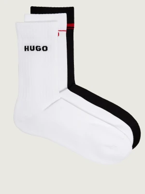 Hugo Bodywear Skarpety 3-pack Qs Rib Spaced Md biały