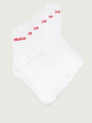 Hugo Bodywear Skarpety 6-pack RIB LOGO