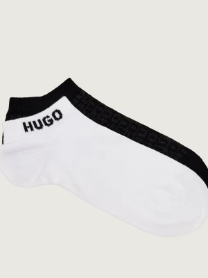 Hugo Bodywear Skarpety/stopki 2-pack AS AARON CC biały