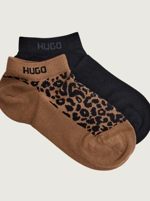 Hugo Bodywear Skarpety/stopki 2-pack LEO LOGO