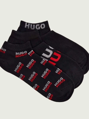 Hugo Bodywear Skarpety/stopki 3 pack 3P AS LOGO AOP CC