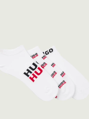 Hugo Bodywear Skarpety/stopki 3 pack 3P AS LOGO AOP CC