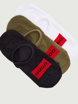 Hugo Bodywear Skarpety/stopki 3-pack