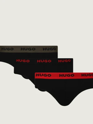 Hugo Bodywear Slipy 3-pack czarny