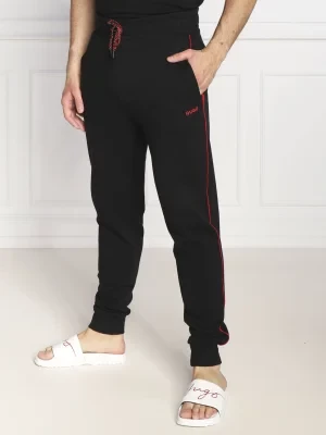 Hugo Bodywear Spodnie dresowe Checked Pants | Regular Fit