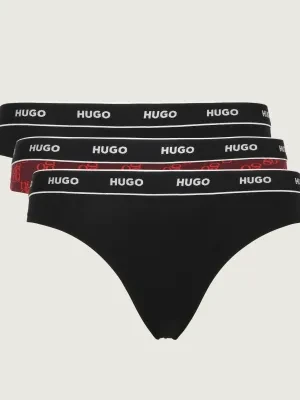 Hugo Bodywear Stringi 3-pack DESIGN
