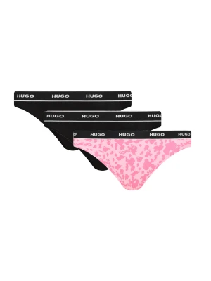 Hugo Bodywear Stringi 3-pack DESIGN