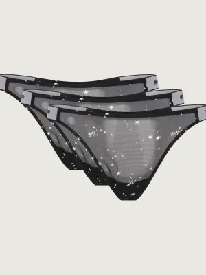 Hugo Bodywear Stringi 3-pack STARS