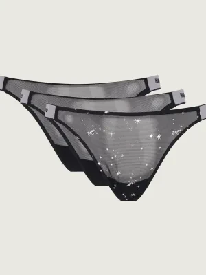Hugo Bodywear Stringi 3-pack STARS