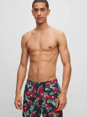Hugo Bodywear Szorty kąpielowe BLOOM | Regular Fit