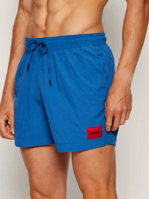 Hugo Bodywear Szorty kąpielowe DOMINICA | Regular Fit niebieski