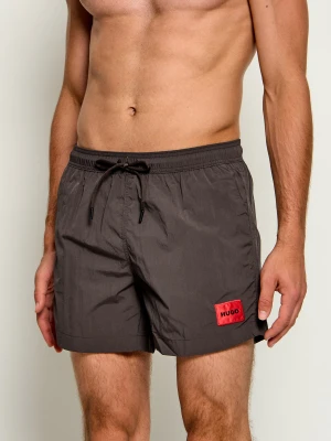 Hugo Bodywear Szorty kąpielowe DOMINICA | Regular Fit brązowy