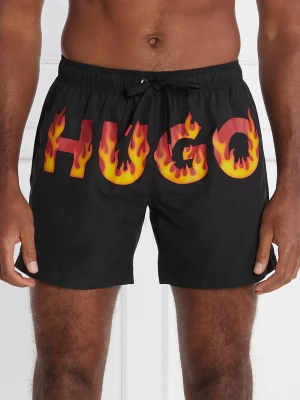 Hugo Bodywear Szorty kąpielowe FUSHI | Regular Fit czarny