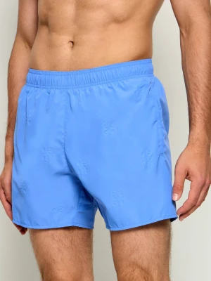 Hugo Bodywear Szorty kąpielowe Tonal | Regular Fit niebieski