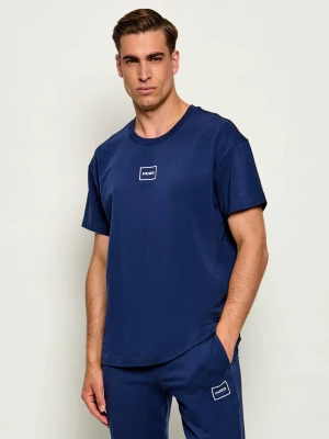 Hugo Bodywear T-shirt Laze | Relaxed fit granatowy