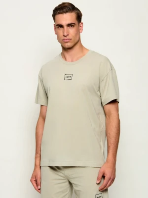 Hugo Bodywear T-shirt Laze | Relaxed fit zielony
