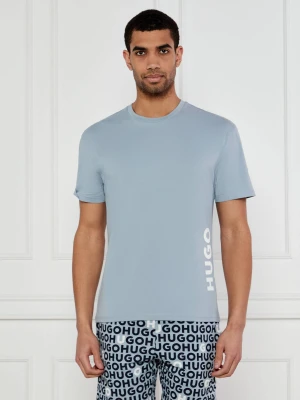 Hugo Bodywear T-shirt | Relaxed fit błękitny