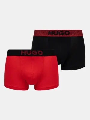 HUGO bokserki 2-pack męskie kolor czerwony 50524748